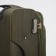 Small 24 suitcase "On a zipper, code castle, with extension, khaki color
