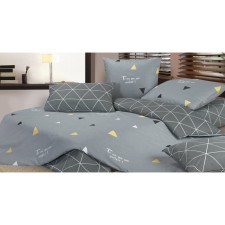 Bedding euro with a sheet on the gum 