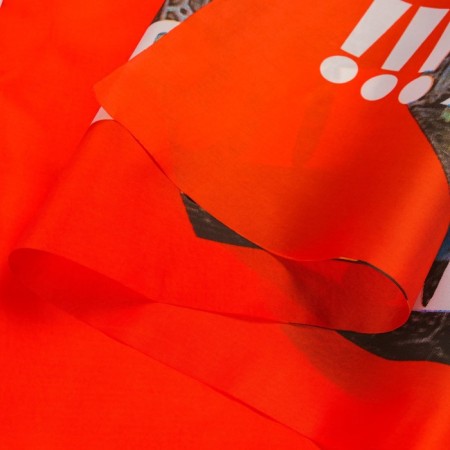 May 9 flag "on Berlin", 60 x 90 cm, polyester silk, with a shaft-2