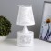 Aroma lace with backlight "Salute" E27 40W+RGB white 13x13x30 cm