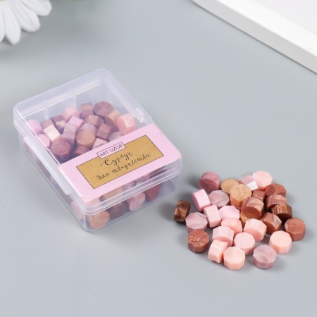 Surgut in granules in the box "octahedral" pink evening 30 g 2.4x5x7 cm7 cm