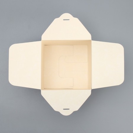Gift folding box, packaging, “for you”, 12 x 12 x 12 cm-6