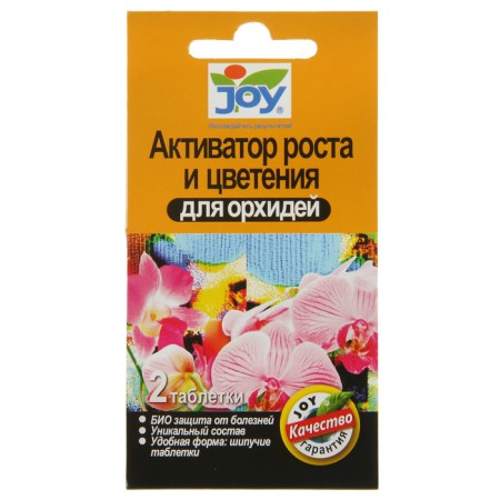 Joy growth and flowering activator, for orchids, hissing tablets, 2 pcs.