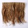 Decor "Artificial straw", dark beige color