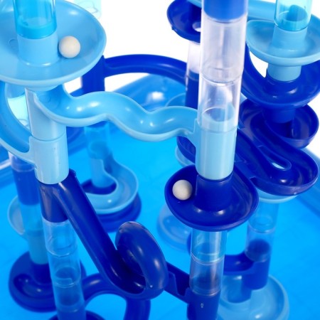 Designer Marble "Water attraction", 93 parts, with a pool-3
