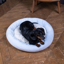 Bailey sunbed, 75x75x15 cm, furniture fabric, size m, mix of flowers