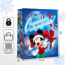Laminated Magic New Year package, 40x49x19 cm, Mickey Mouse