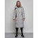 Coat insulated winter female, size 44, color gray color