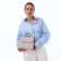 Women's bag Textura, messenger, medium size, beige color