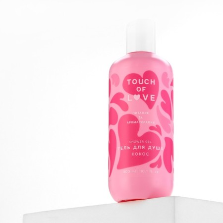 Shower gel Just Love, 300 ml, coconut aroma, pure happiness-7