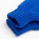 Double children's mittens, blue color, size 10 (0-3 years)