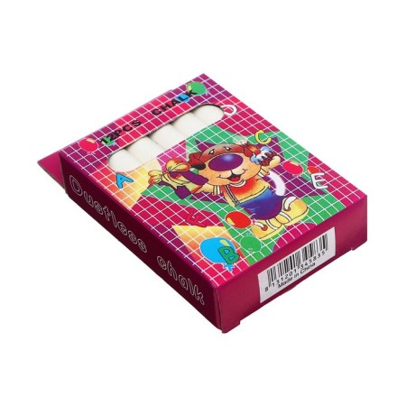 School, white, set 12 pieces, round, worthless, in a cardboard box-2