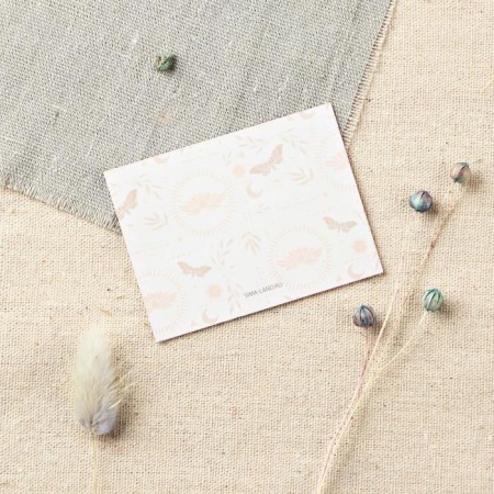 A postcard for business "Thank you", 8 × 6 cm-2