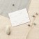 A postcard for business "Thank you", 8 × 6 cm