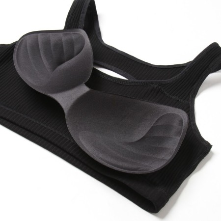 Female set (top, panties) Black color, size 44-46-3