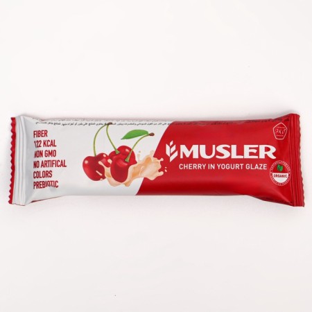Muslin Baton Musler Cherry in yogurt glaze, 30 g-1