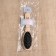 Massage comb, 5.8 × 21.5 cm, color "light wood"