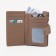 Women's wallet on a magnet, khaki color