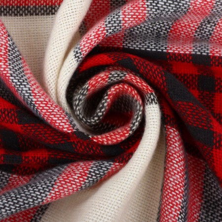 Palermo plaid 140x200 cm, Bel/CRA/ANTR RAP 1, wool 20%, pan 40%, PE 40%-3