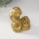 NECKE Polystone "Snake with a bag of Chinese coins" 4.7x7.5x9.7 cm