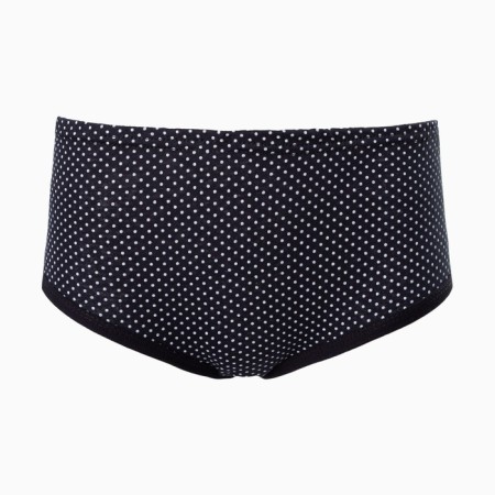 Cowards slips women, black color/peas, size 54