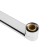 Pour for the Zein mixer, 3/4 ", straight, stainless steel, 40 cm, aerator plastic