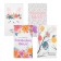 Set of towels kitchen shade "Easter bunnies" 35x60cm-4 pcs, 100% cotton, waffle 160 g/m2