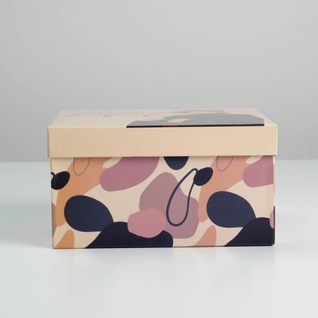 Gift box, packaging, "Girl", 22 x 22 x 12 cm-3