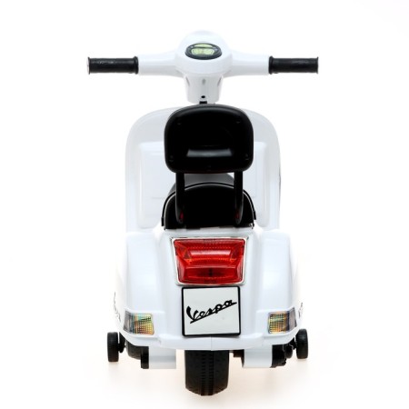 Vespa PX electric motorcycle, white color-3