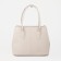 Bag-tout El Masta with a zipper, beige color