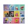 A set of subject notebooks of 40 sheets "Coffee Time", 12 items, covered cardboard, OFSET block