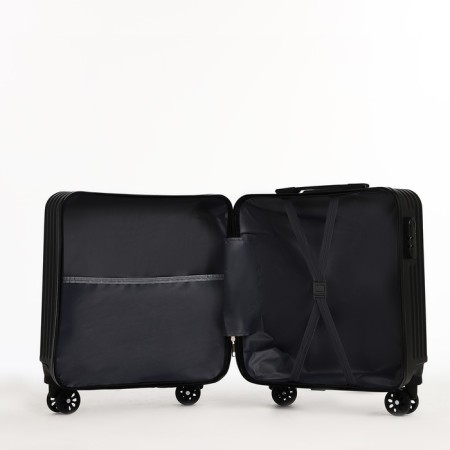 Baby suitcase 31 l (s), lightning department, 4 wheels, black color-7