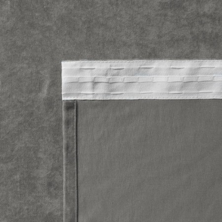 Set of curtains "Tina", size 2x145x270 cm, color gray color-2