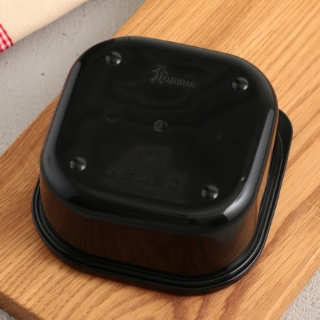 Square lunch box "Eat meat", 400 ml-2