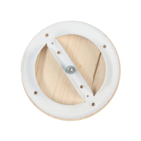 ANEMOSTATE ERA 10DW Pine, D = 100 mm, for a bath and sauna, without spacer legs, pine color-3