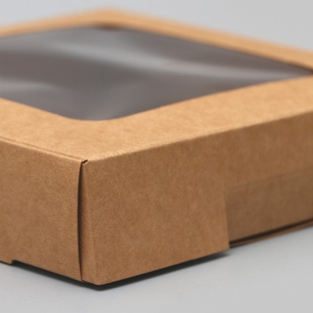 Self -assembly box, craft, 13 x 13 x 3 cm-3