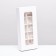 Folding box under 10 sweets, white, 9.8 x 22 x 3.5 cm
