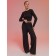 Women's longing, size 46, black color