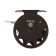 Inertial coil, metal, 2 bearings, diameter 6.5 cm, dark brown color, TL65A