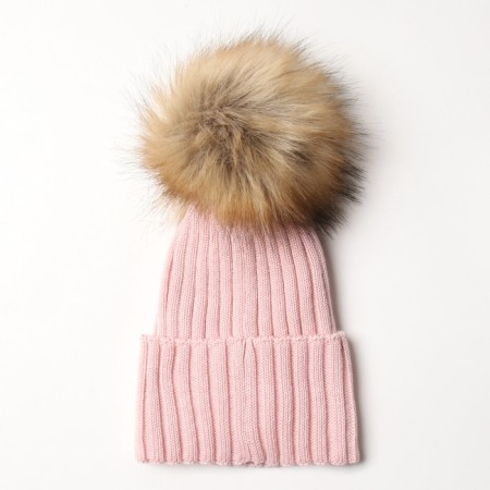 Children's hat minku rr 44-46, pink color-5
