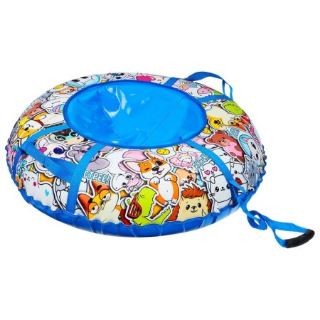 Winter Star Tubing Wheel Steer, LED lighting, Czech diameter 100 cm-6