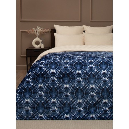 Texrepublic blanket, size 200x220 cm, blue color-1
