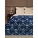 Texrepublic blanket, size 200x220 cm, blue color