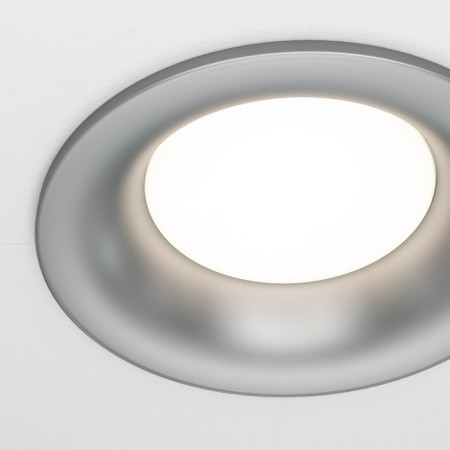 The built-in lamp Technical DL027-2-01-S, GU10, 1x50 W, 85x85x30 mm, silver-1
