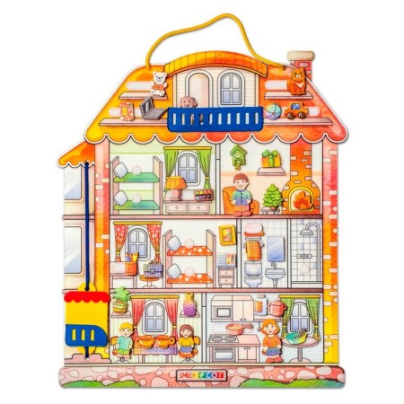 Didactic rug "Friendly Family"-1
