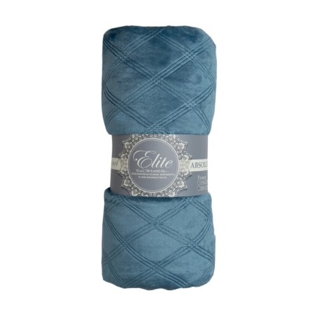 Texrepublic blanket, size 200x220 cm, blue color-1