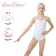 A swimsuit for gymnastics and dancing Grace Dance, p. 34, white color