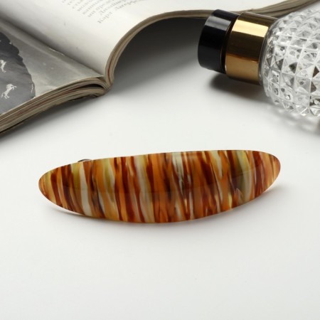 Halfish hair clip "Vega" brightness, 9 cm, mix