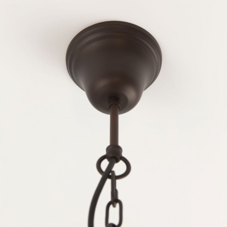 Suspended Citilux “Dresden” CL409212, 28x28x40 cm, 1x100W, e27, brown color-10