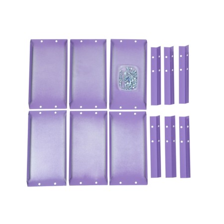 Glocked flowerbed, D = 60 cm, h = 15 cm, lilac, Greengo-10